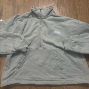 SET Active Light blue quarter zip sweatshirt